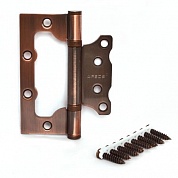 Картинка Петля накладная Apecs 100*75*2,5-B2-Steel-AC-Blister медь